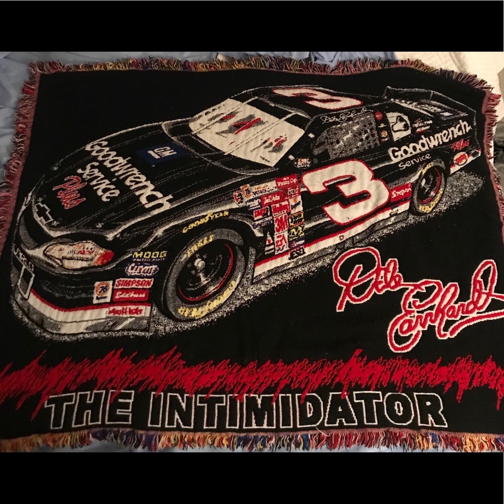 Dale Earnhardt #3 Throw Blanket